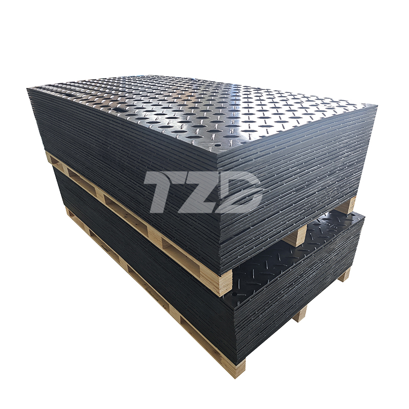 解决泥泞场地的施工痛点，推动施工效率升级:聚乙烯铺路板的应用优势